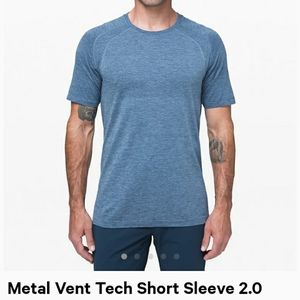 mens lululemon short sleeve shirt.